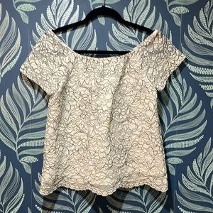 WAYF off the shoulder top